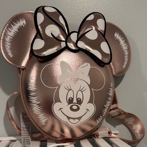 Minnie Mouse Rose Gold Backpack Loungefly Ballon Disney